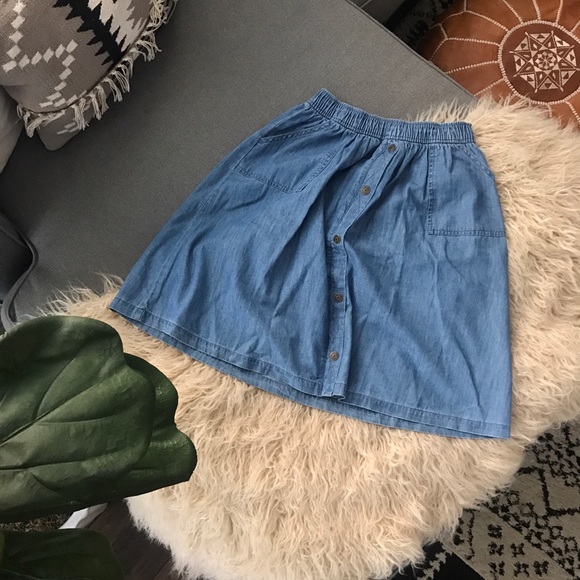 cat and jack denim skirt